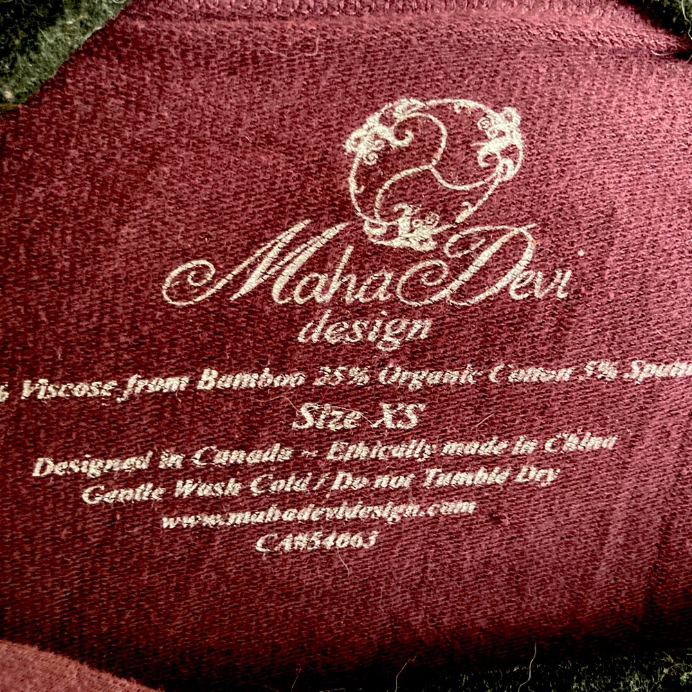 Maha Devi shakra crop top.